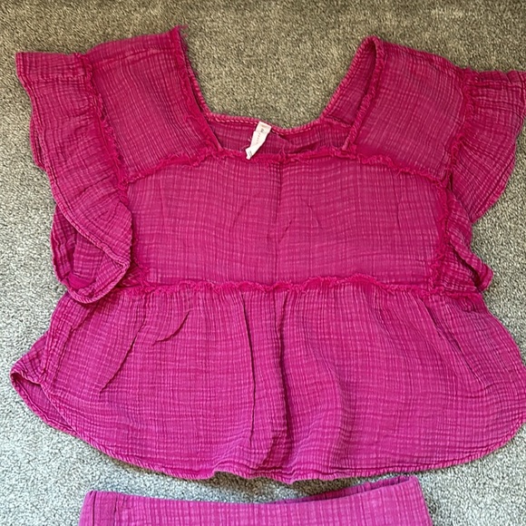 Anthropologie Daily Practice pajama set - Picture 2 of 7